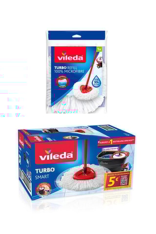 Reinigingsset Turbo Smart Cashback en Navulling voor Easywring & Clean 