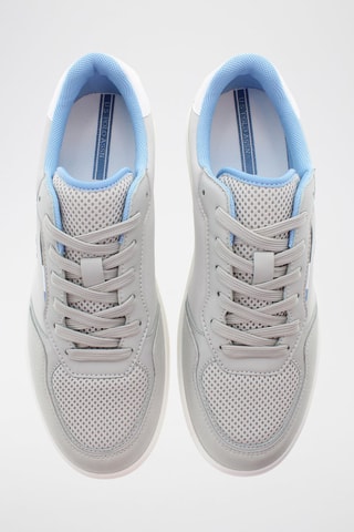 Baskets Byron - Gris et bleu