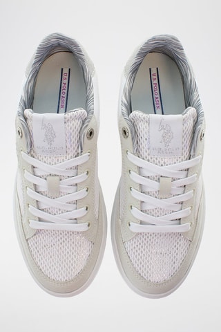 Baskets plateformes Kitty - Blanc