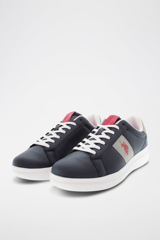 Baskets George - Bleu marine et gris