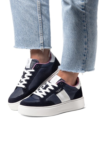 Baskets Yvonne - Bleu marine