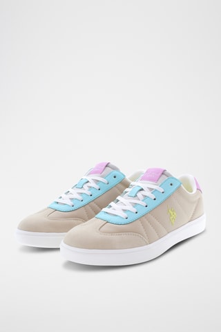 Baskets en nubuck Marlyn - Blanc