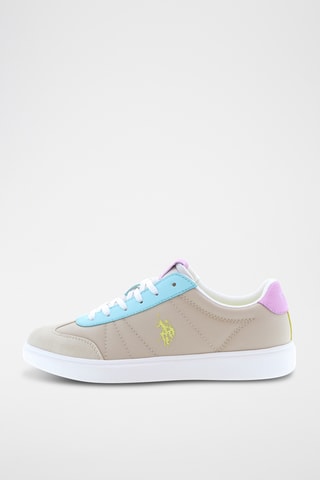 Baskets en nubuck Marlyn - Blanc