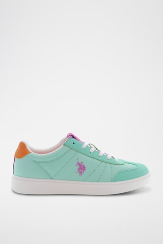 Baskets en nubuck Marlyn - Vert