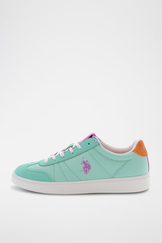 Baskets en nubuck Marlyn - Vert