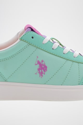 Baskets en nubuck Marlyn - Vert