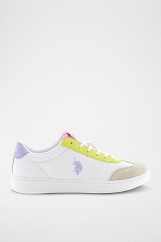 Baskets en nubuck Marlyn - Blanc