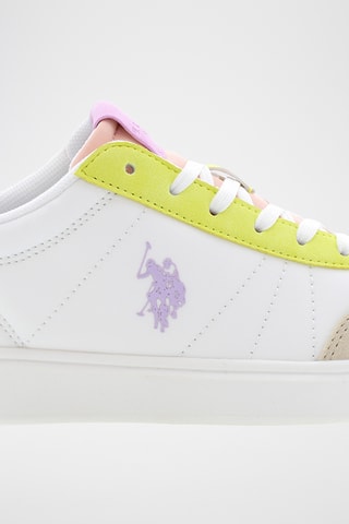 Baskets en nubuck Marlyn - Blanc