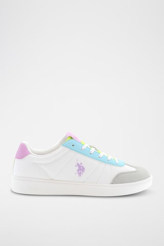 Baskets en nubuck Marlyn - Blanc