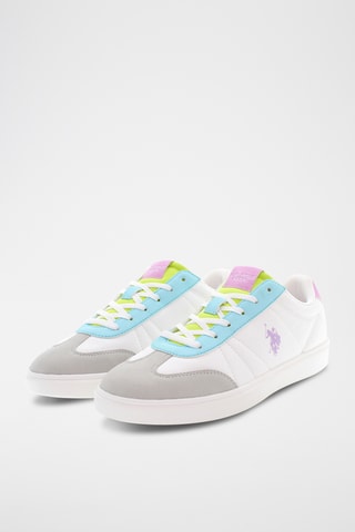 Baskets en nubuck Marlyn - Blanc