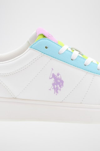 Baskets en nubuck Marlyn - Blanc