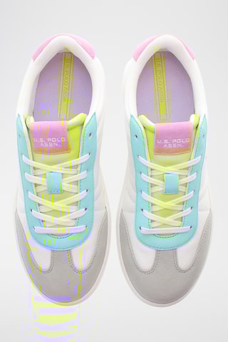 Baskets en nubuck Marlyn - Blanc