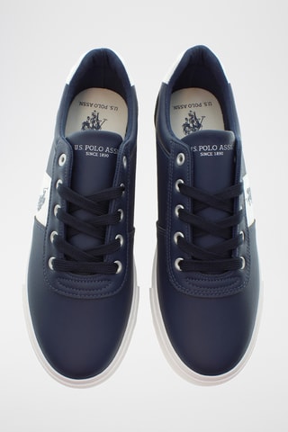 Baskets Bob - Bleu nuit et blanc