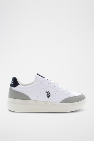 Baskets en nubuck Cody - Blanc