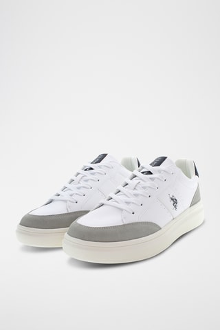 Baskets en nubuck Cody - Blanc