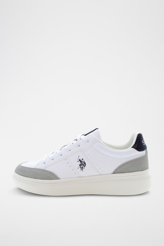 Baskets en nubuck Cody - Blanc