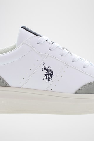 Baskets en nubuck Cody - Blanc