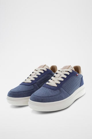 Baskets en cuir Cody - Bleu marine