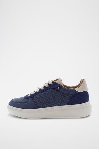 Baskets en cuir Cody - Bleu marine