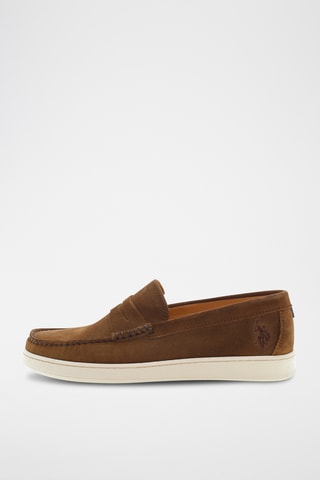Mocassins en nubuck Miguel - Marron