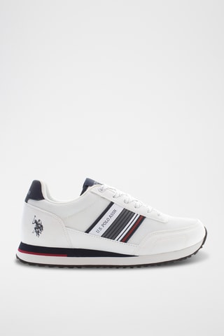 Baskets Xirio - Blanc et bleu marine