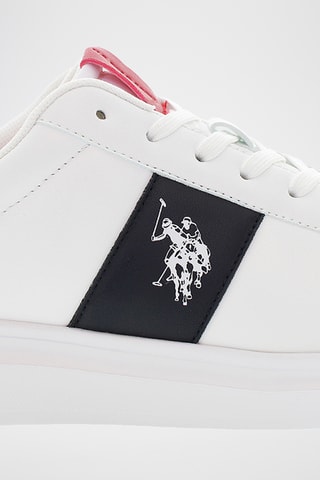 Baskets en cuir George - Blanc