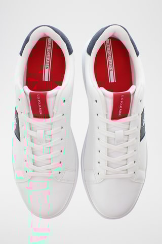 Baskets en cuir George - Blanc