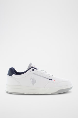 Baskets en cuir Steve - Blanc