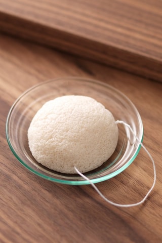 Eponge Konjac 100% végétale Beige