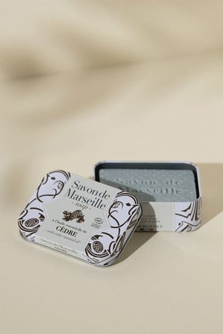 Savon de Marseille à l'huile essentielle Cèdre - 100 g