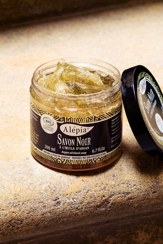 Savon noir à l'huile d'Argan bio 200 ml
