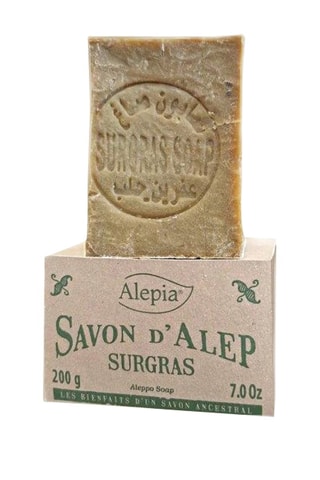 2 x Savon d'Alep surgras - Peaux sèches, matures et délicates - 200 g