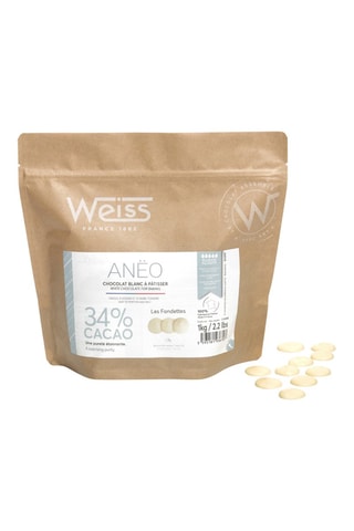 Sachet Fondette Anëo chocolat blanc 34% - 1 kg