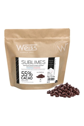 Sachet Sublimes pépites de chocolat noir 55% - 1 kg