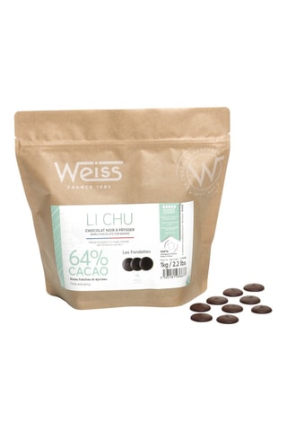 Sachet Fondette Li Chu chocolat noir 64% - 1 kg