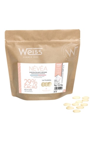 Sachet Fondette Névéa chocolat blanc 29% - 1 kg