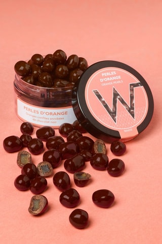 2 Perles chocolat noir et oranges confites - 150 g