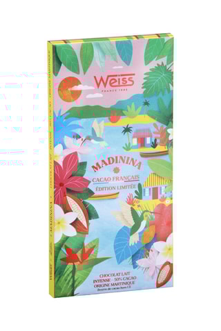 Tablette de chocolat Madinina 50% Lhuillier - 90 g