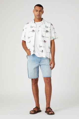 T-shirt relaxed fit - Bianco