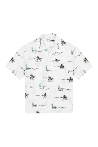 T-shirt relaxed fit - Bianco