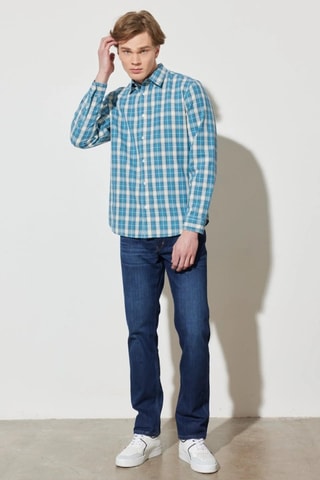 Camicia - Bianco e blu