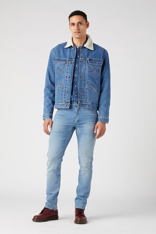 Giacca regular fit - Blu e marrone