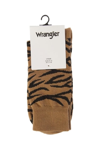 Chaussettes - Blanc, noir et orange