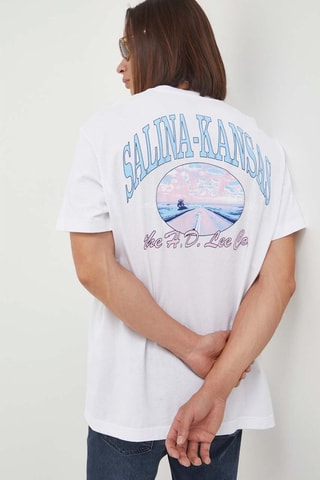 T-shirt relaxed fit - Bianco