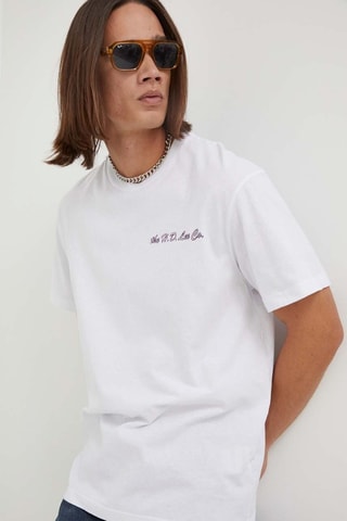 T-shirt relaxed fit - Bianco