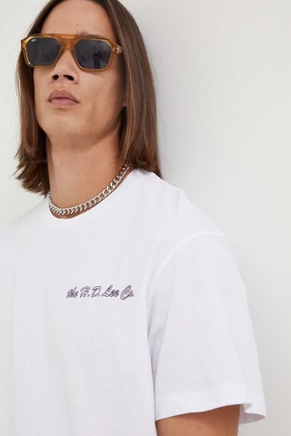 T-shirt relaxed fit - Bianco