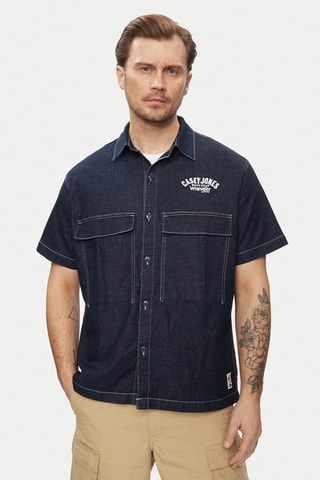 T-shirt relaxed fit - Blu