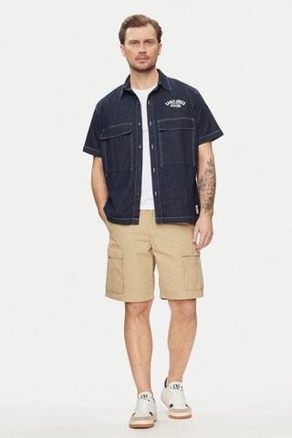 T-shirt relaxed fit - Blu