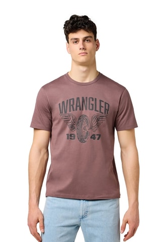 T-shirt regular fit - Marrone