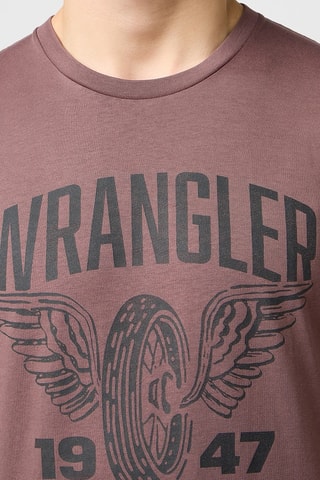 T-shirt regular fit - Marrone